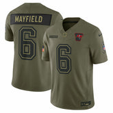 Tampa Bay Buccaneers Baker Mayfield 2025 Salute to Service Limited Jersey | NFL Discount