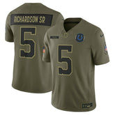 Indianapolis Colts Anthony Richardson Sr. 2025 Salute to Service Limited Jersey | NFL Hot