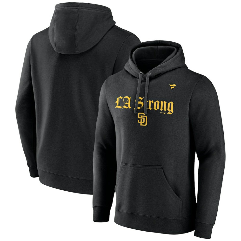 San Diego Padres Fanatics Unisex LA Strong Fleece Pullover Hoodie - MLB Hoodies