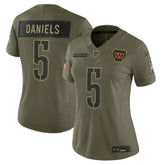 Washington Commanders Jayden Daniels Women's 2025 Salute to Service Limited Jersey | NFL Outlet
