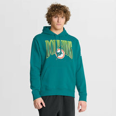 Miami Dolphins Full Blitz Club Fleece Pullover Hoodie | NFL On sale
