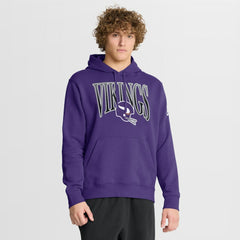 Minnesota Vikings Full Blitz Club Fleece Pullover Hoodie | NFL Hot