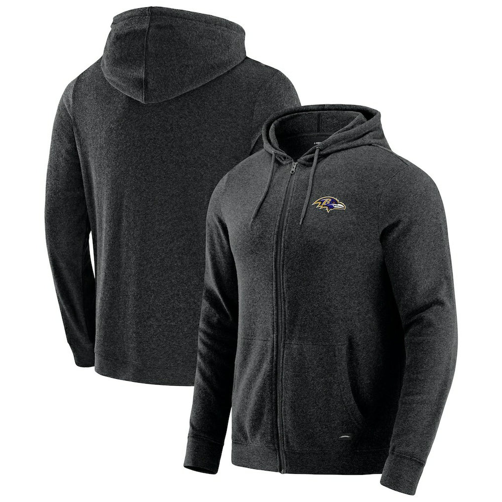 Baltimore Ravens J. Palmer Players Lounge Tri-Blend Full-Zip Hoodie | NFL Sale