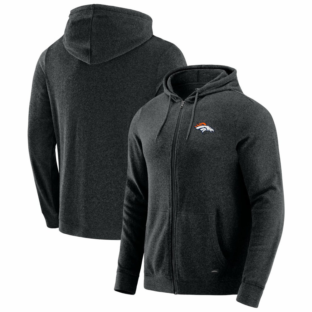 Denver Broncos J. Palmer Players Lounge Tri-Blend Full-Zip Hoodie | NFL Hot