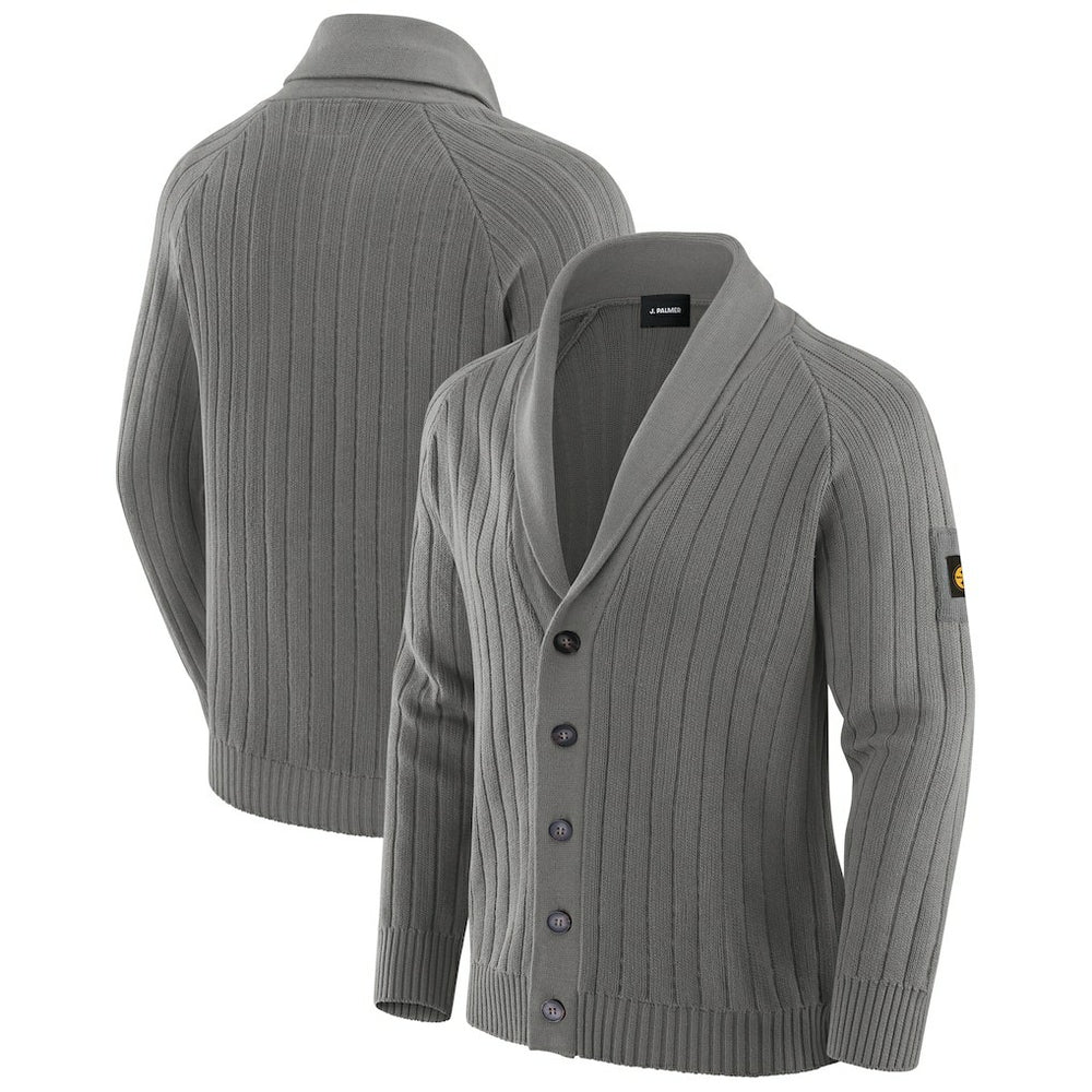 Pittsburgh Steelers J. Palmer The Playmaker Cardigan Raglan Sweater | NFL New