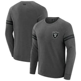 Las Vegas Raiders J. Palmer Players Lounge Raglan Tri-Blend Sweatshirt | NFL US