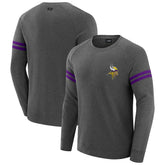 Minnesota Vikings J. Palmer Players Lounge Raglan Tri-Blend Sweatshirt | NFL Discount