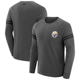 Pittsburgh Steelers J. Palmer Players Lounge Raglan Tri-Blend Sweatshirt | NFL On sale