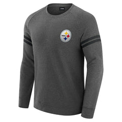 Pittsburgh Steelers J. Palmer Players Lounge Raglan Tri-Blend Sweatshirt | NFL On sale