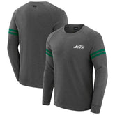 New York Jets J. Palmer Players Lounge Raglan Tri-Blend Sweatshirt | NFL On sale