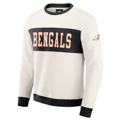 Cincinnati Bengals Darius Rucker Collection Colorblock Pullover Sweatshirt | NFL Sale