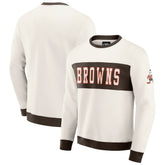 Cleveland Browns Darius Rucker Collection Colorblock Pullover Sweatshirt | NFL Online