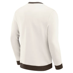 Cleveland Browns Darius Rucker Collection Colorblock Pullover Sweatshirt | NFL Online