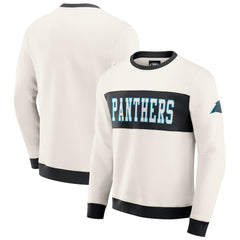 Carolina Panthers Darius Rucker Collection Colorblock Pullover Sweatshirt | NFL New
