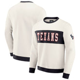 Houston Texans Darius Rucker Collection Colorblock Pullover Sweatshirt | NFL Hot