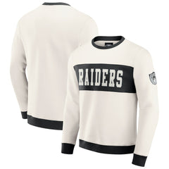 Las Vegas Raiders Darius Rucker Collection Colorblock Pullover Sweatshirt | NFL New