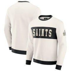 New Orleans Saints Darius Rucker Collection Colorblock Pullover Sweatshirt | NFL Hot