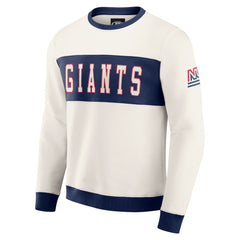 New York Giants Darius Rucker Collection Colorblock Pullover Sweatshirt | NFL Sale