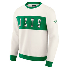 New York Jets Darius Rucker Collection Colorblock Pullover Sweatshirt | NFL New