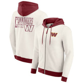 Washington Commanders Darius Rucker Collection Distressed Graphics Full-Zip Hoodie | NFL Hot