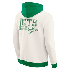 New York Jets Darius Rucker Collection Distressed Graphics Full-Zip Hoodie | NFL On sale