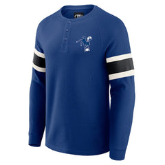 Indianapolis Colts Darius Rucker Collection Waffle-Knit Raglan Long Sleeve Henley T-Shirt | NFL Near me
