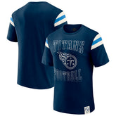 Tennessee Titans Darius Rucker Collection Football Stripe Sleeve T-Shirt | NFL Online