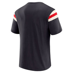 Houston Texans Darius Rucker Collection Football Stripe Sleeve T-Shirt | NFL New