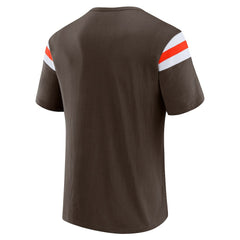 Cleveland Browns Darius Rucker Collection Football Stripe Sleeve T-Shirt | NFL Near me
