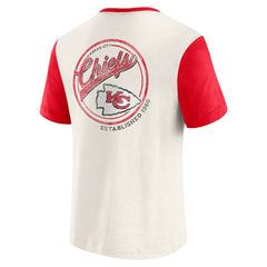 Kansas City Chiefs Darius Rucker Collection Henley Colorblock Slub Pocket T-Shirt | NFL Online