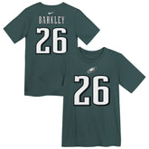 Philadelphia Eagles Saquon Barkley Preschool Player Name & Number T-Shirt | NFL Outlet