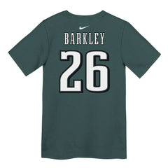 Philadelphia Eagles Saquon Barkley Preschool Player Name & Number T-Shirt | NFL Outlet