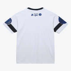 White Orlando Magic Unisex Hardwood Classics Vintage Team Origins Premium T-Shirt | NBA
