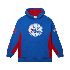 Royal Philadelphia 76ers Hardwood Classics Team Origins Fleece Pullover Hoodie | NBA