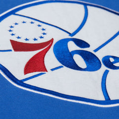 Royal Philadelphia 76ers Hardwood Classics Team Origins Fleece Pullover Hoodie | NBA