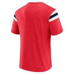 St. Louis Cardinals Darius Rucker Collection by Fanatics Distressed Sleeve Stripe T-Shirt - MLB T-shirts