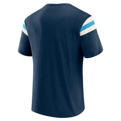 Tampa Bay Rays Darius Rucker Collection by Fanatics Distressed Sleeve Stripe T-Shirt - MLB T-shirts