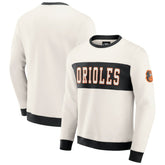 Baltimore Orioles Darius Rucker Collection by Fanatics Colorblock Crewneck Sweatshirt - MLB Sweatshirts