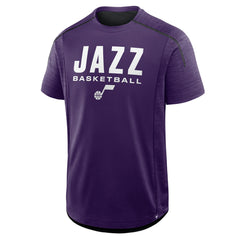 Purple Utah Jazz Inbound Pass Play Practice T-Shirt | NBA
