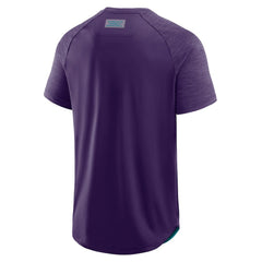 Purple Charlotte Hornets Inbound Pass Play Practice T-Shirt | NBA