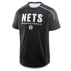 Black Brooklyn Nets Inbound Pass Play Practice T-Shirt | NBA