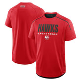 Red Atlanta Hawks Inbound Pass Play Practice T-Shirt | NBA