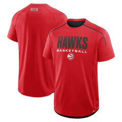 Red Atlanta Hawks Inbound Pass Play Practice T-Shirt | NBA