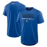 Blue Dallas Mavericks Inbound Pass Play Practice T-Shirt sale | NBA