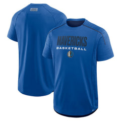 Blue Dallas Mavericks Inbound Pass Play Practice T-Shirt sale | NBA