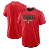 Red Houston Rockets Inbound Pass Play Practice T-Shirt | NBA
