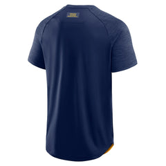 Navy Indiana Pacers Inbound Pass Play Practice T-Shirt | NBA