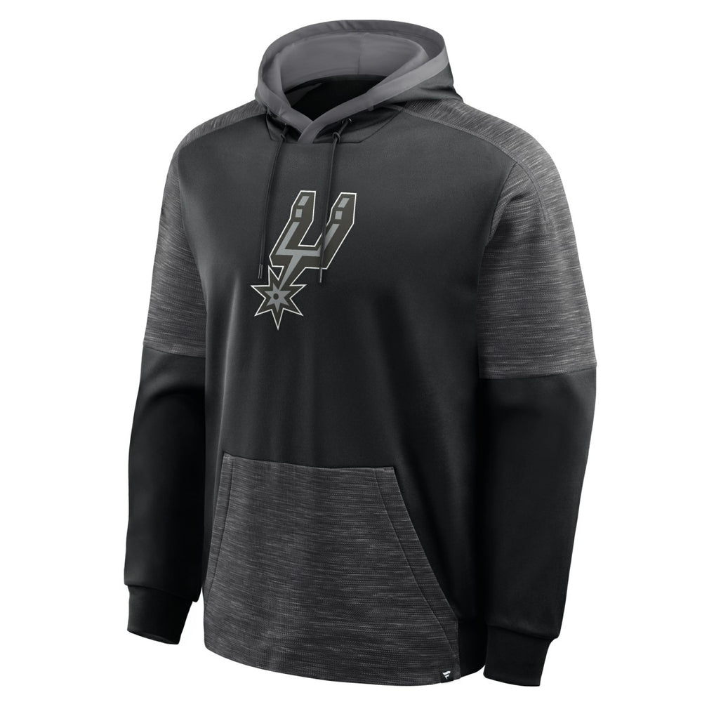 Black San Antonio Spurs Pick & Roll Defender Pullover Hoodie | NBA