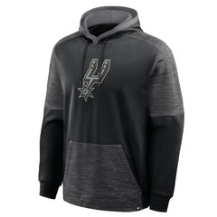 Black San Antonio Spurs Pick & Roll Defender Pullover Hoodie | NBA