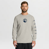 Cream Minnesota Timberwolves Crossover Collection Ball Screen Action Premium Long Sleeve T-Shirt | NBA